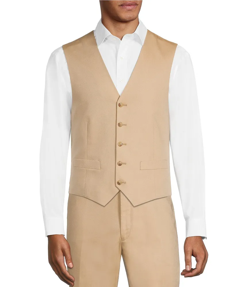 Tre Vero Tan Cotton Vest