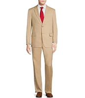 Tre Vero Tan Cotton Suit Jacket