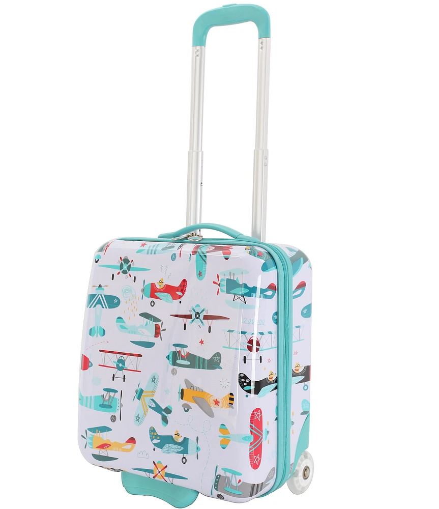 Triforce Kids 18#double; Hardside Airplane Print Carry-On Luggage