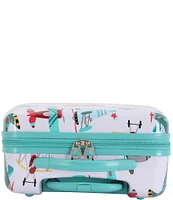 Triforce Kids 18#double; Hardside Airplane Print Carry-On Luggage