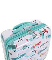 Triforce Kids 18#double; Hardside Airplane Print Carry-On Luggage