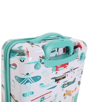 Triforce Kids 18#double; Hardside Airplane Print Carry-On Luggage