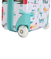 Triforce Kids 18#double; Hardside Airplane Print Carry-On Luggage