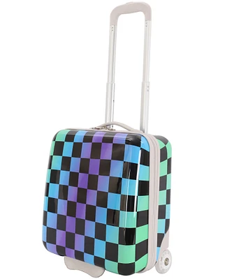 Triforce Kids 18#double; Hardside Checker Print Carry-On Luggage