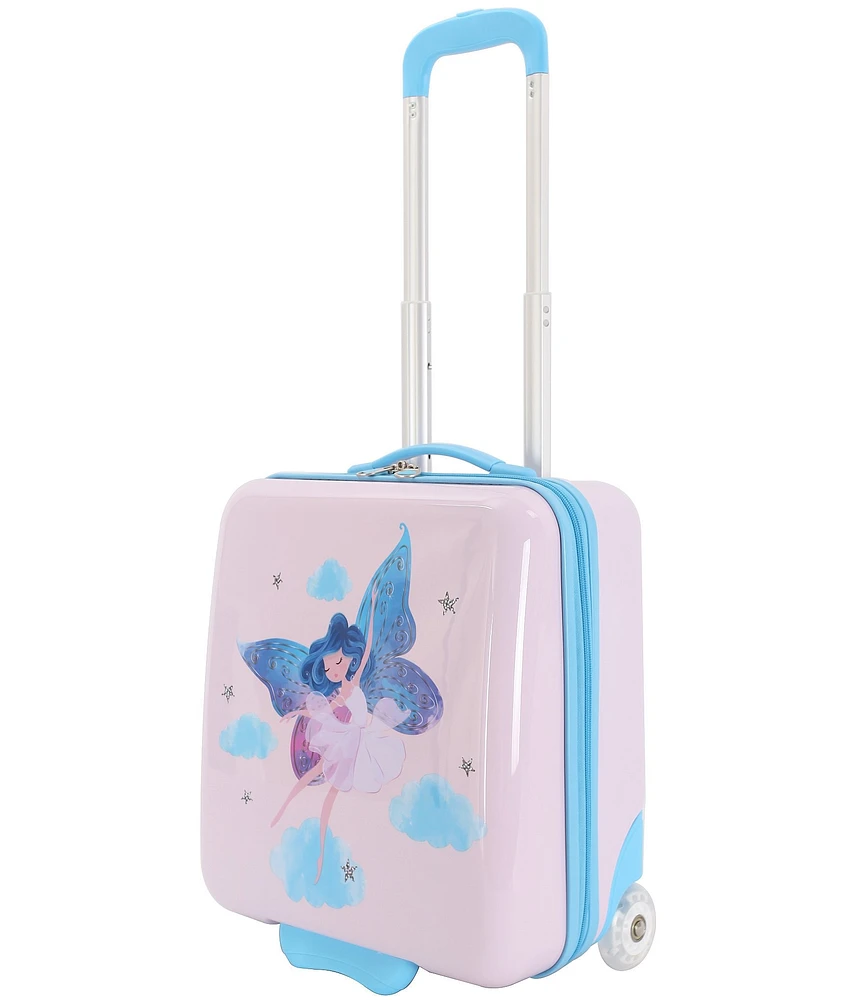 Triforce Kids 18#double; Hardside Fairy Print Carry-On Luggage