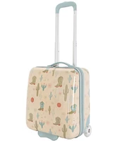 Triforce Kids Hardside 18#double; Cowboy Print Carry-On Luggage