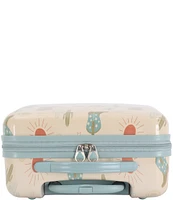 Triforce Kids Hardside 18#double; Cowboy Print Carry-On Luggage