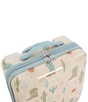 Triforce Kids Hardside 18#double; Cowboy Print Carry-On Luggage