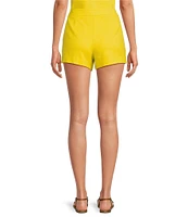 Trina Turk Corbin Geometric Jacquard Side Pocket Shorts