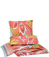 Trina Turk Fall Foliage Printed Comforter Mini Set