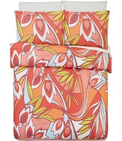 Trina Turk Fall Foliage Printed Comforter Mini Set