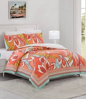 Trina Turk Fall Foliage Printed Comforter Mini Set