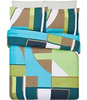 Trina Turk Geo Printed Comforter Mini Set