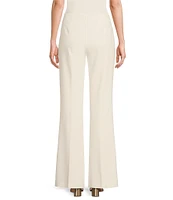 Trina Turk Lancelot 2 Luxe Drape Suiting Flat Front Kick Flare Coordinating Pant