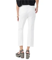 Trina Turk Lulu Stretch Cotton Mid Rise Crop Pants