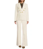 Trina Turk Midlands Luxe Drape Notch Collar Long Sleeve Coordinating Suiting Jacket