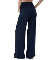 Trina Turk Verity Georgette High Waist Straight Pant