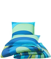 Trina Turk Wynwood Wave Print Comforter Mini Set