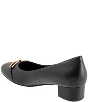 Trotters Dakota Leather Bit Buckle Pumps