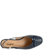 Trotters Dalani Leather Sling Pumps