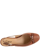 Trotters Dalani Leather Sling Pumps