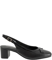 Trotters Dalani Leather Sling Pumps