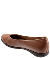 Trotters Danni Leather And Suede Flats