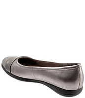 Trotters Danni Leather And Suede Flats