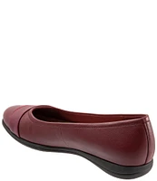 Trotters Danni Leather And Suede Flats