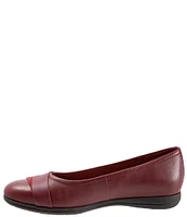 Trotters Danni Leather And Suede Flats