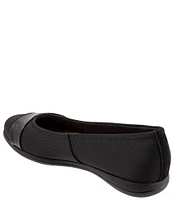 Trotters Danni Microfiber and Leather Flats