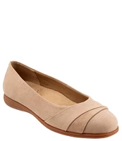 Trotters Danni Nubuck Suede Slip-On Flats