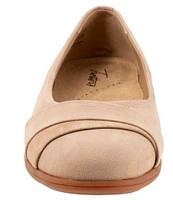 Trotters Danni Nubuck Suede Slip-On Flats