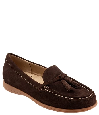 Trotters Dawson Suede Tassel Loafers