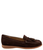 Trotters Dawson Suede Tassel Loafers