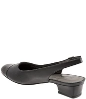 Trotters Dea Slingback Block Heel Pumps