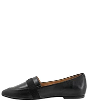 Trotters Emmett Leather Buckle Strap Flats