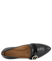 Trotters Emmett Leather Buckle Strap Flats