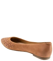 Trotters Estee Woven Nubuck Suede Flats