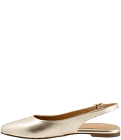 Trotters Evelyn Leather Sling Flats