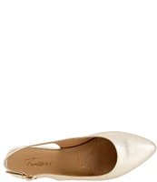 Trotters Evelyn Leather Sling Flats