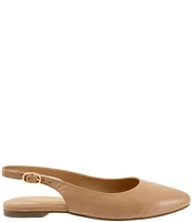 Trotters Evelyn Leather Sling Flats