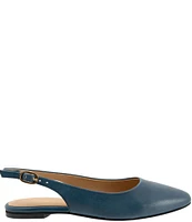 Trotters Evelyn Leather Sling Flats