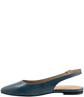 Trotters Evelyn Leather Sling Flats