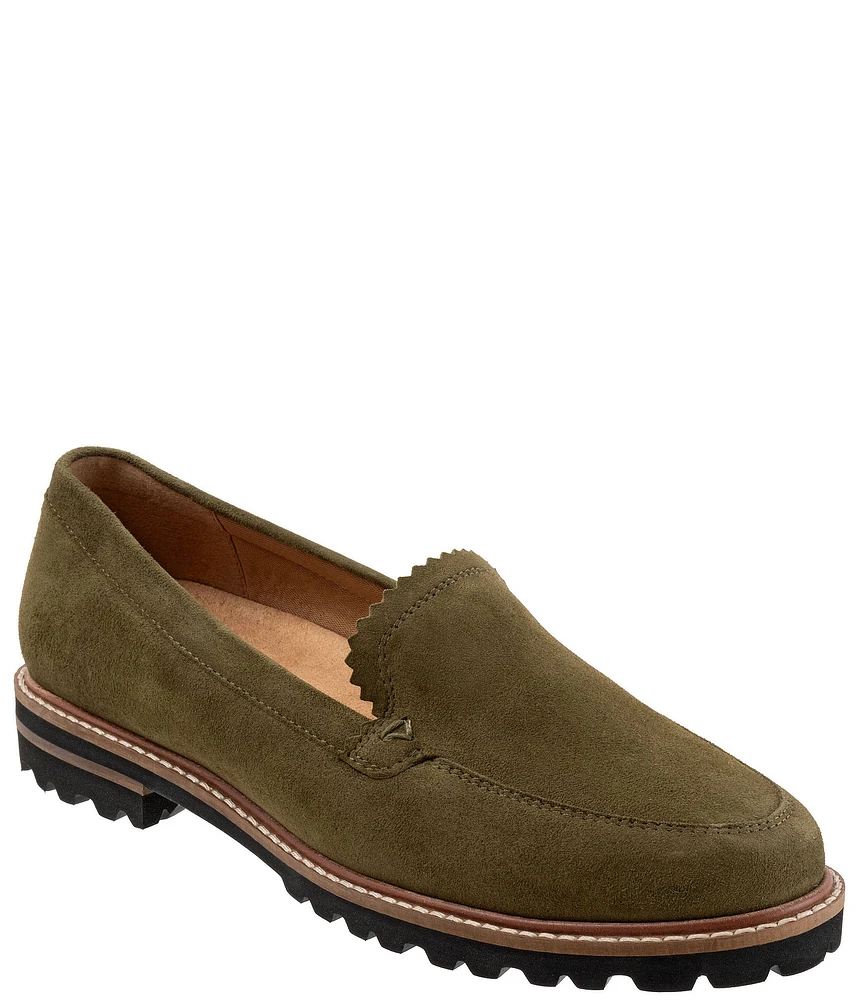 Trotters Fayth Suede Loafers