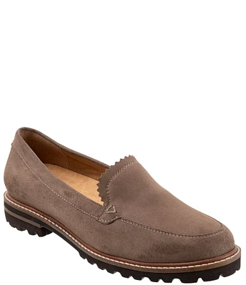 Trotters Fayth Suede Loafers