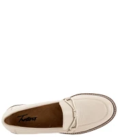 Trotters Fiora Leather Lug Sole Loafers