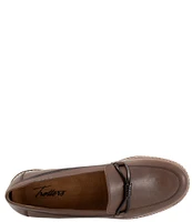 Trotters Fiora Leather Lug Sole Loafers