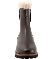 Trotters Forever Leather Faux Fur Lined Booties