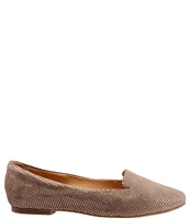 Trotters Harlowe Dotted Suede Slip-On Flats